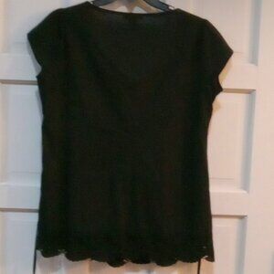 Sam & Max Maternity Top Black